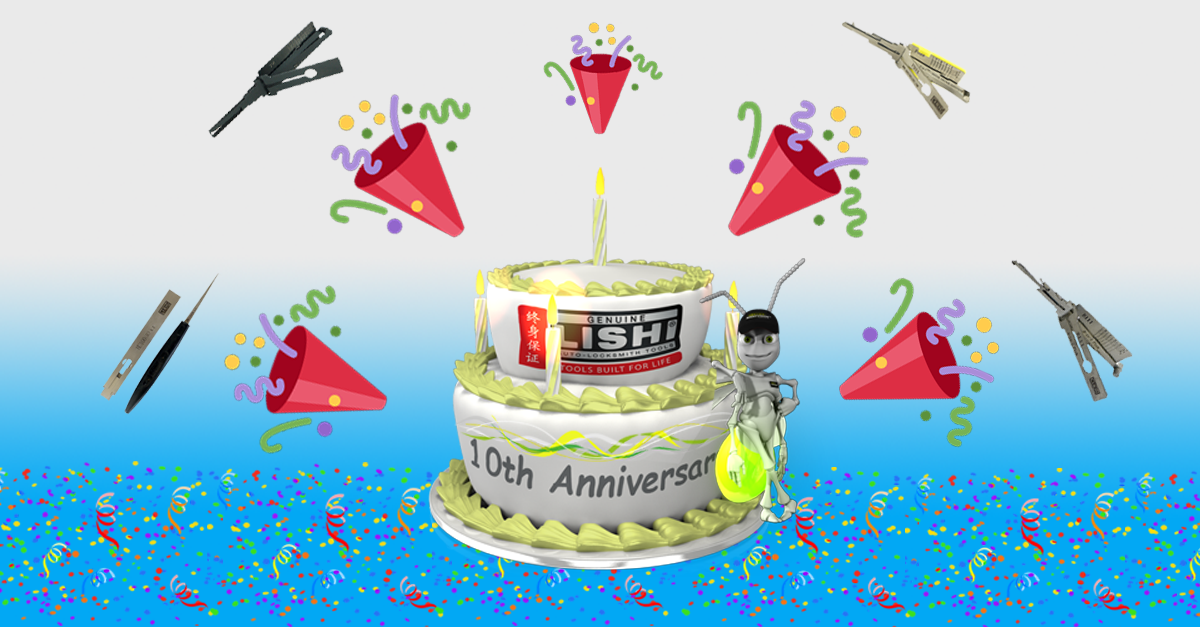 Genuine Lishi 10th Anniversary at TradeLocks!