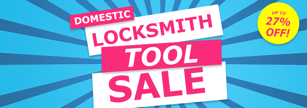 Domestic Locksmith Tool Sale 