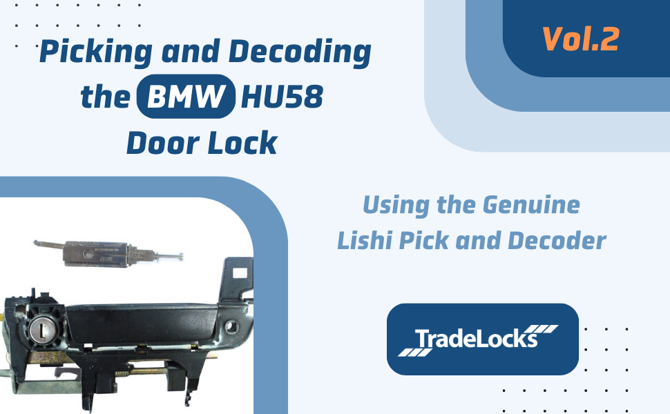 BMW HU58 Lishi Guide Vol2
